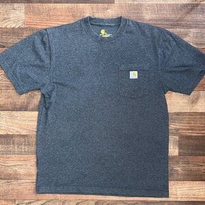 Carhartt Men's Charcoal Short Sleeve Tee